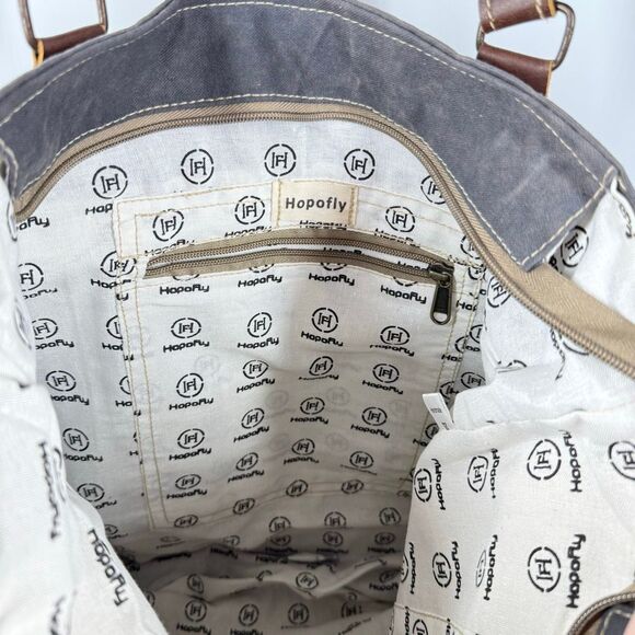 Hopofly Bags Frerik tote handmade NWT - Picture 5 of 12